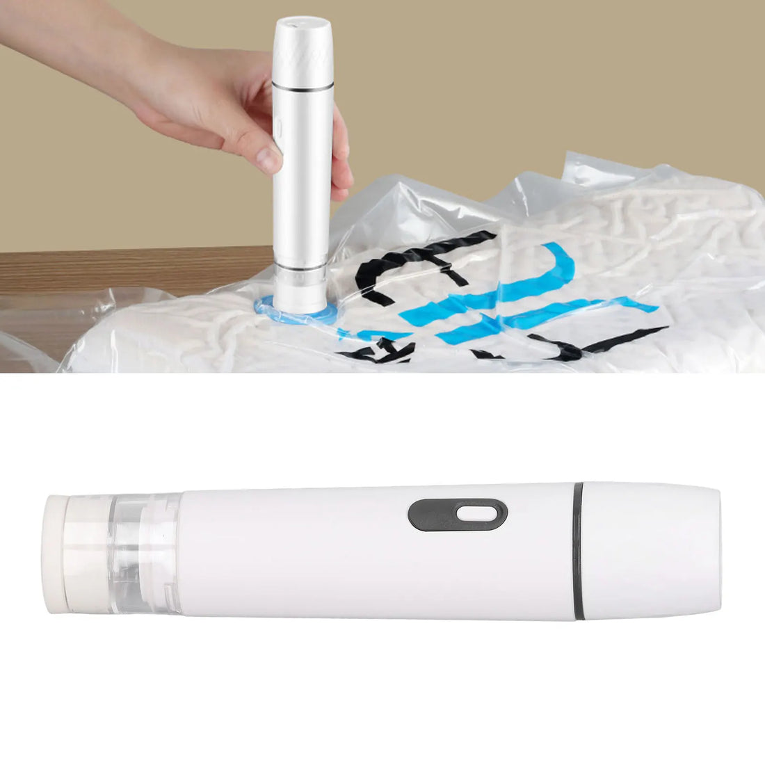 Portable Mini Electric Air Pump Handheld Vacuum Sealer Cordless Sealing Machine Tool for Food Storage Vacuum Sealer Pump